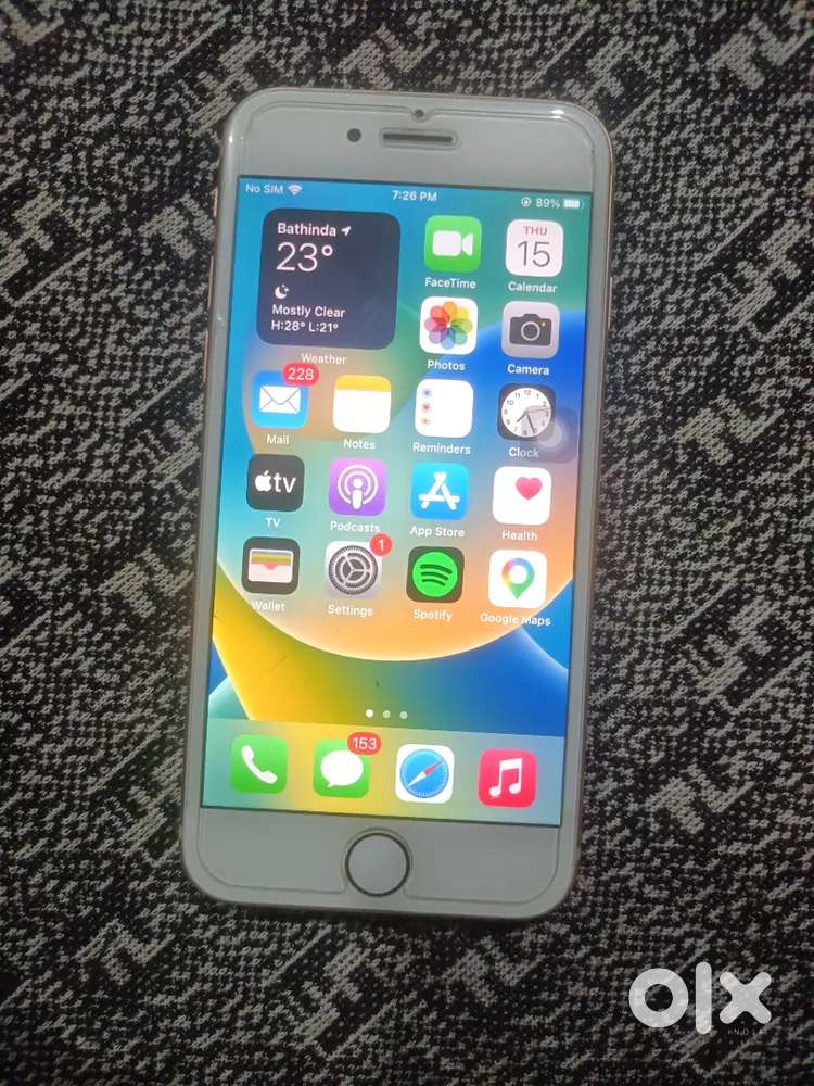 iphone 8 all original back glass broken only