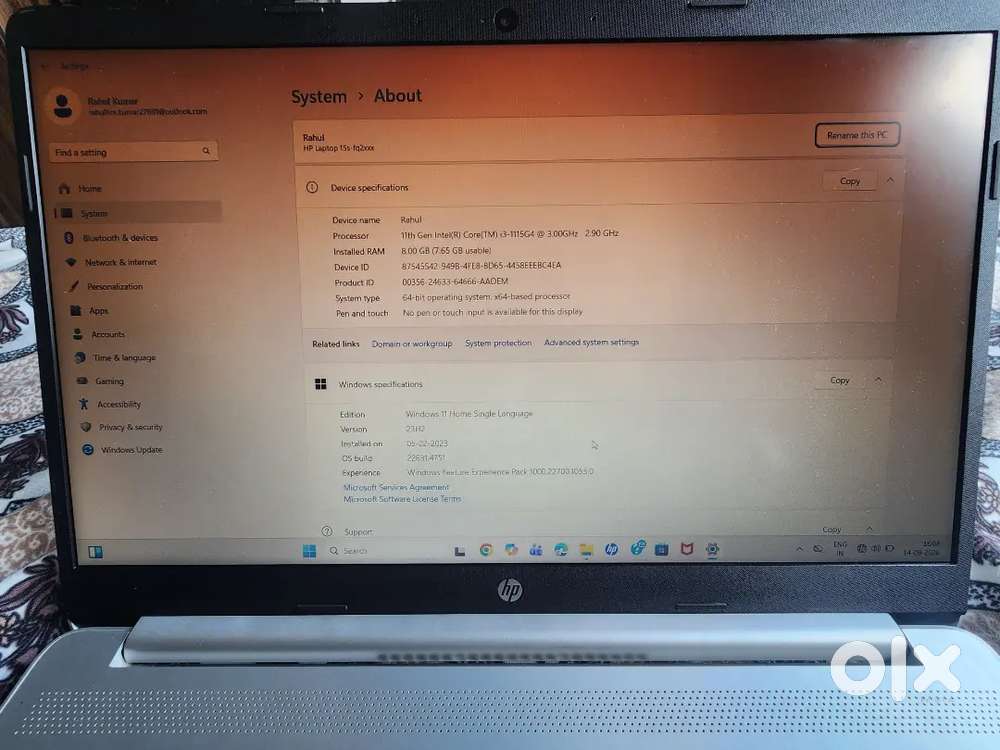 Core i3 15 inch