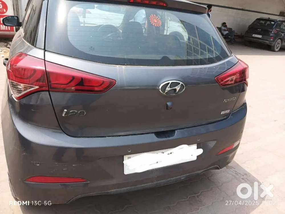 I20 Sports 2017 Grey Best Condition