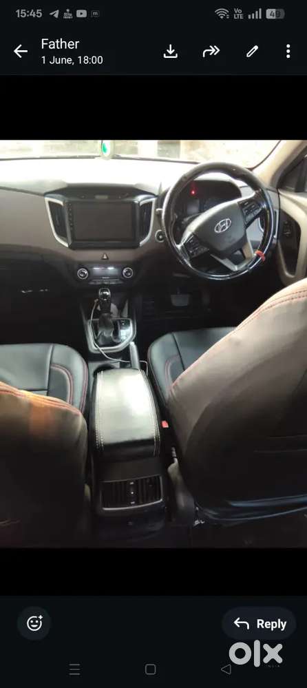 Hyundai Creta Facelift 2016 Petrol Good Condition