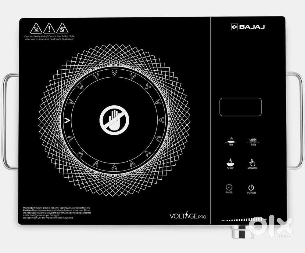 Bajaj 2200 W Radiant cooktop touch panel