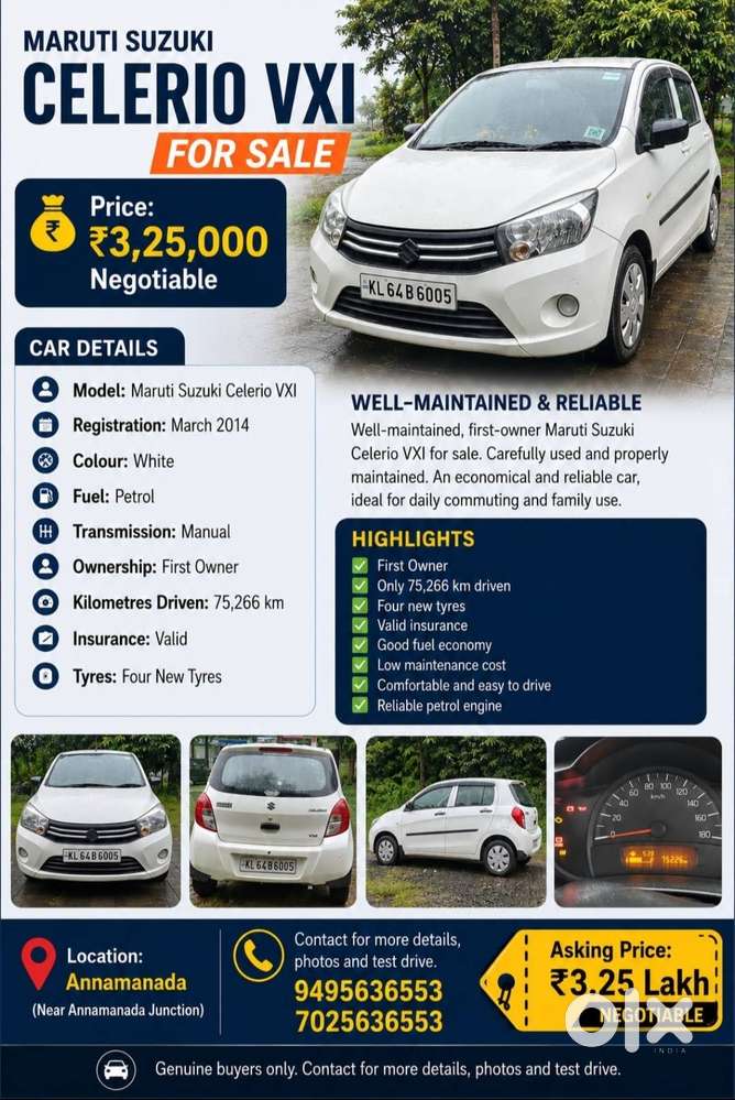 Maruti Suzuki Celerio 2014 Petrol