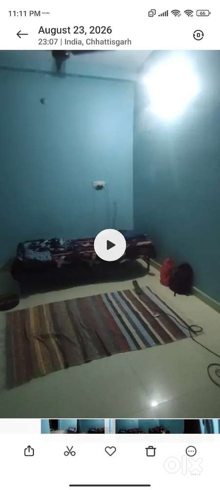 I want 1 female roomate for 1bhk house