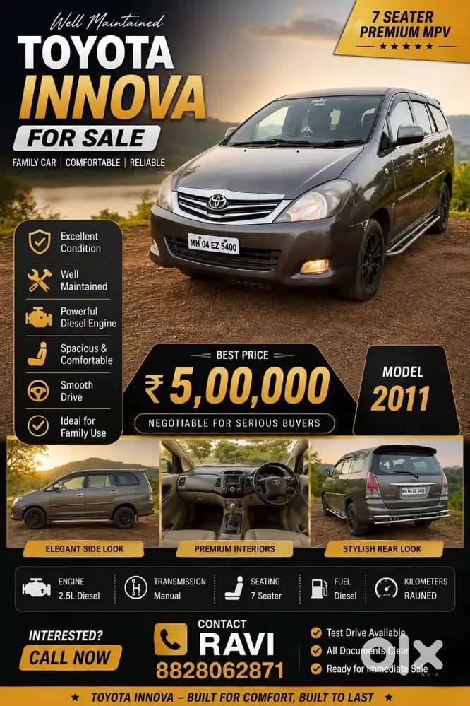 Toyota Innova G3 2011