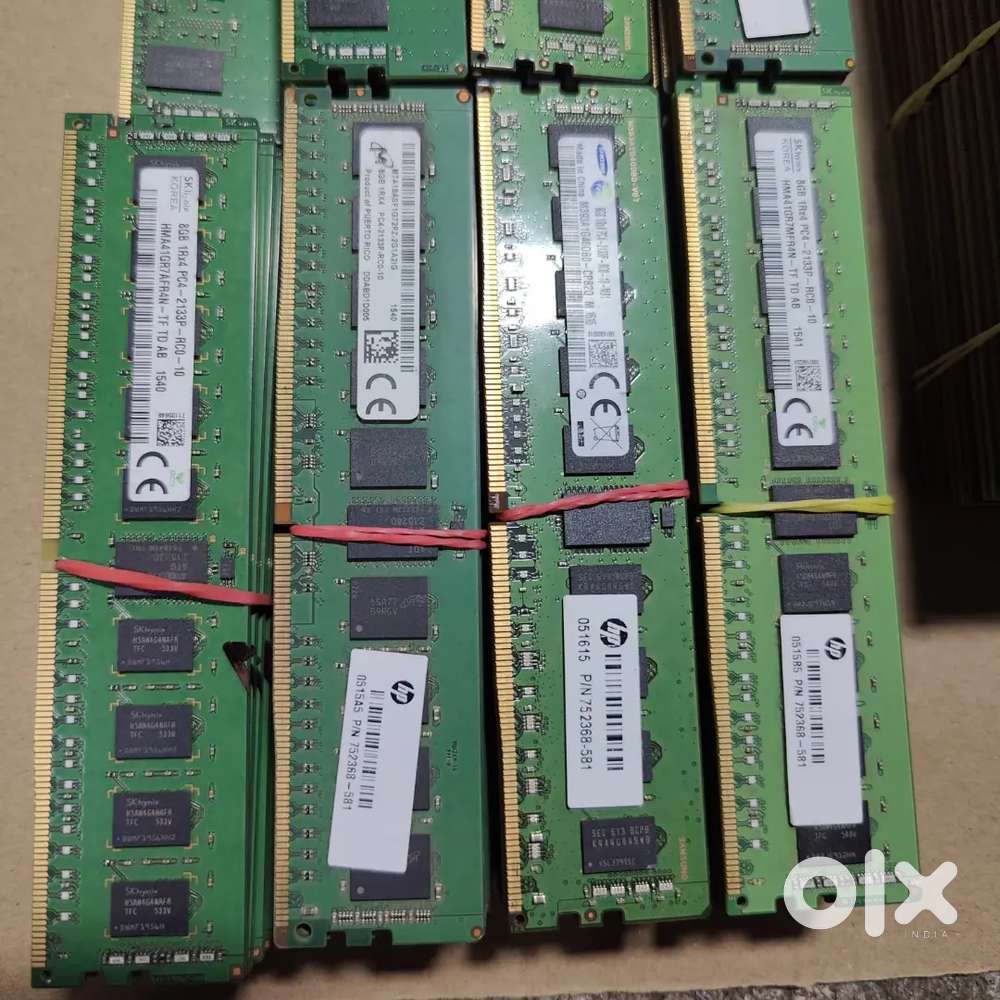 Server rams ,laptop and desktop rams