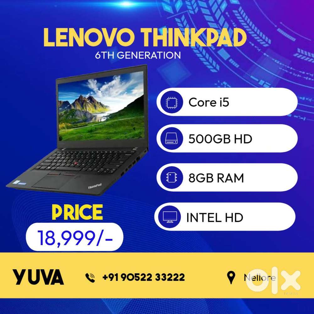 Lenovo think pad in brand new condition