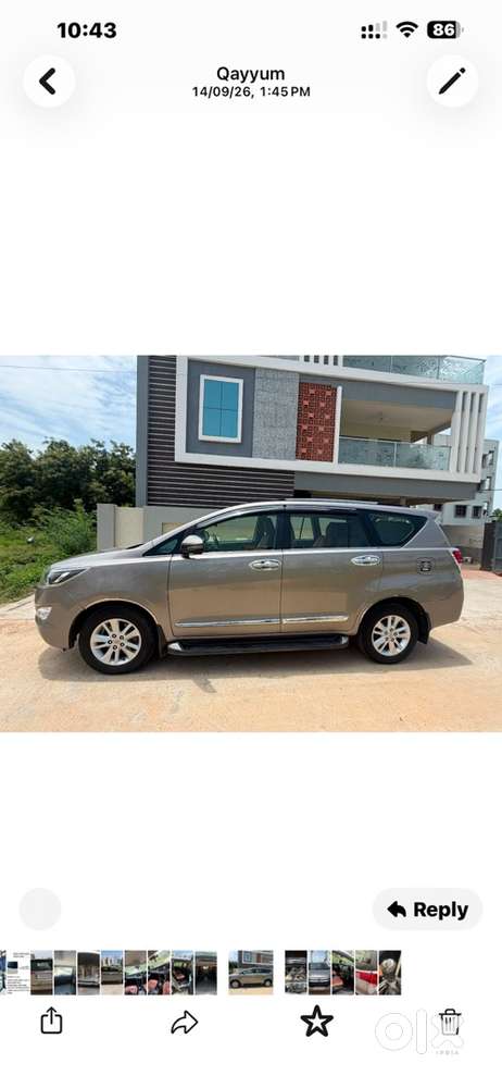 Toyota Innova Crysta 2020
