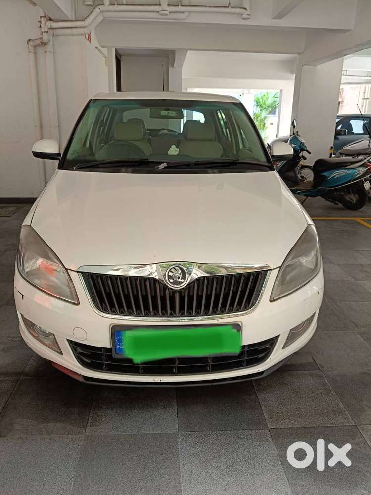 Skoda Fabia Top End Petrol White Colour