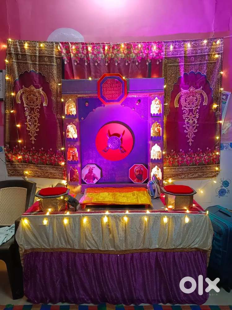 Ganpati Makhar with Chhatrapati Shivaji Maharaj Theme &ndash; For Sale