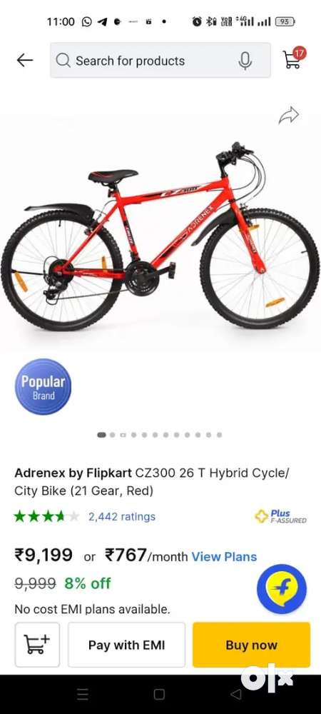 Adrenex cycle online cz300