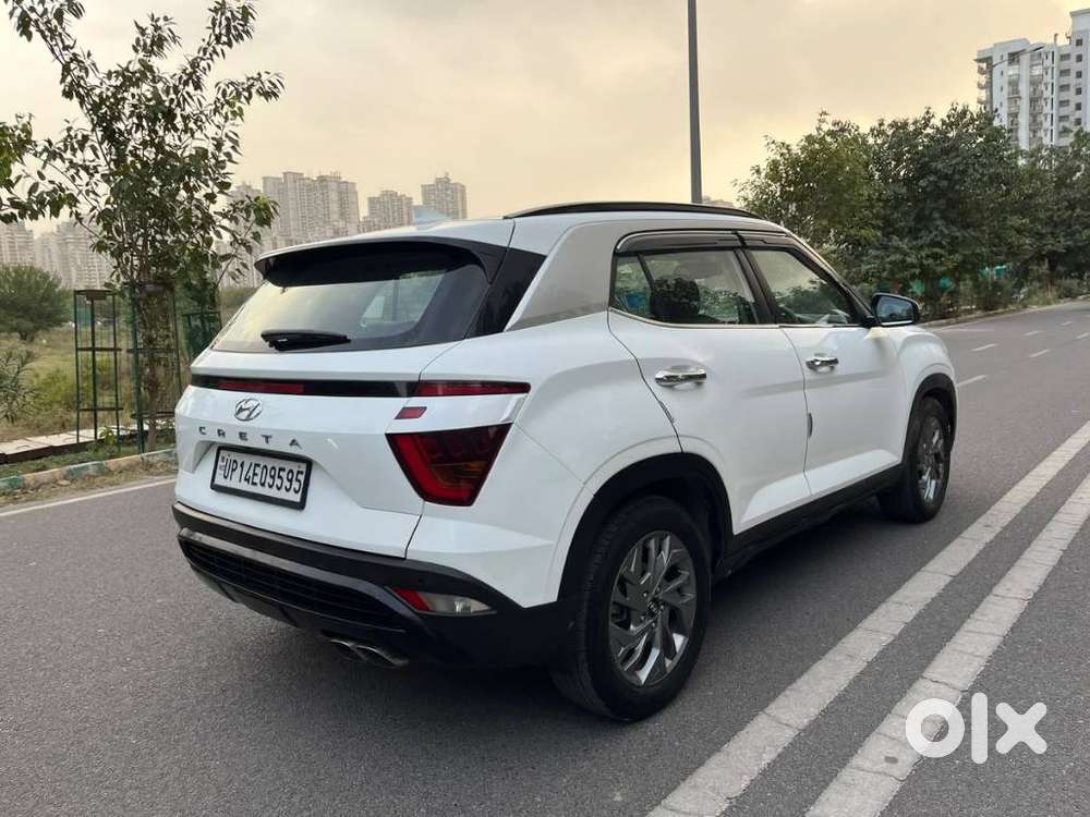 Hyundai Creta 1.4 Sx (o) Turbo Petrol Dct Dual Tone, 2021, Petrol