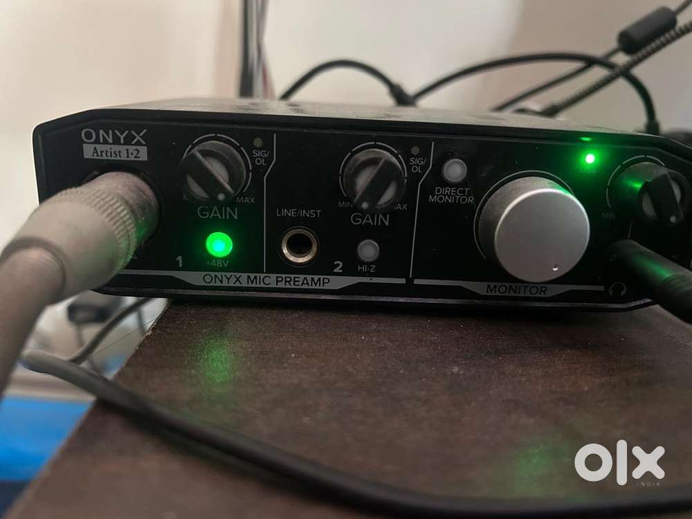 Mackie onyx artist 1x2 audio interface