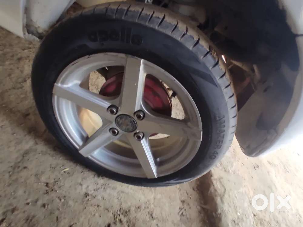 Hyundai Santro 2012 Cng On Paper Alloy Wheels