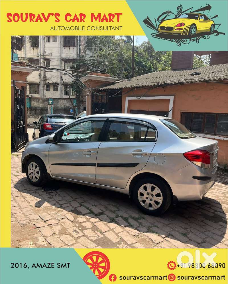 Honda Amaze 1.2 S I-vtec, 2016, Petrol