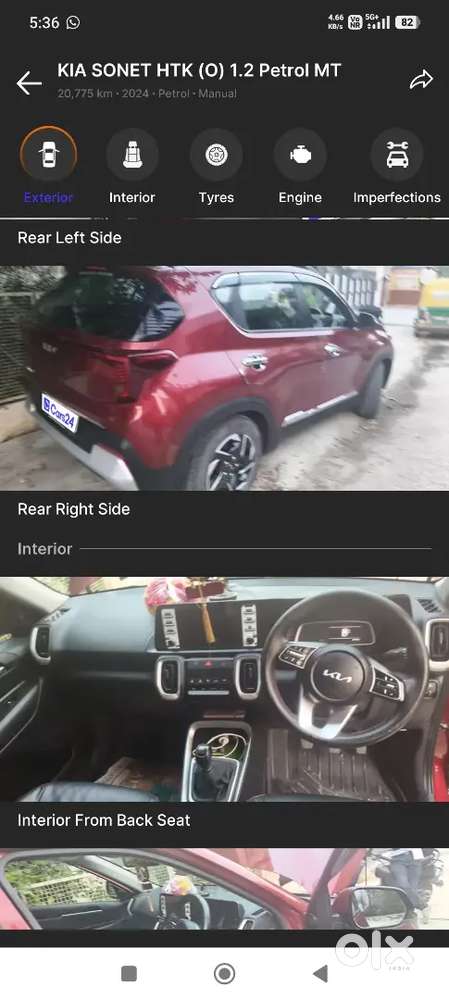 Kia Sonet Htk 2024 Drive