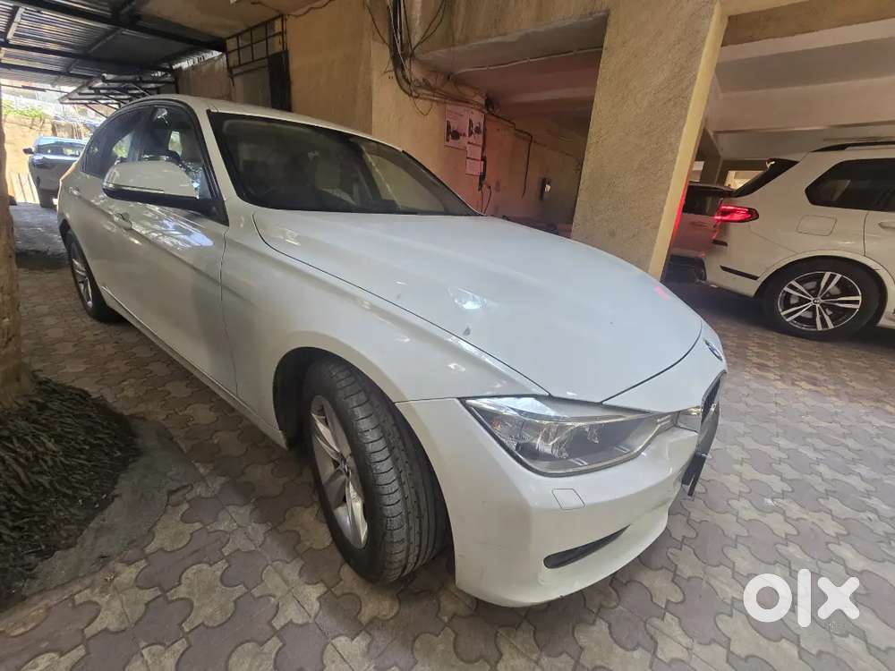 White Bmw 3 Series 2015 Diesel Excellent Condition
