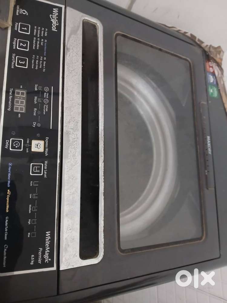 Top load whirlpool washing machine 6.5 kg USED