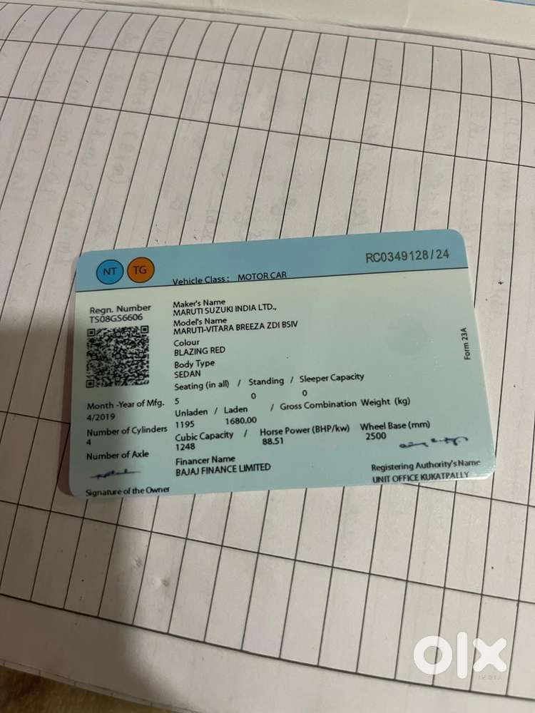 Maruti Suzuki Vitara Brezza Zdi, 2019, Diesel