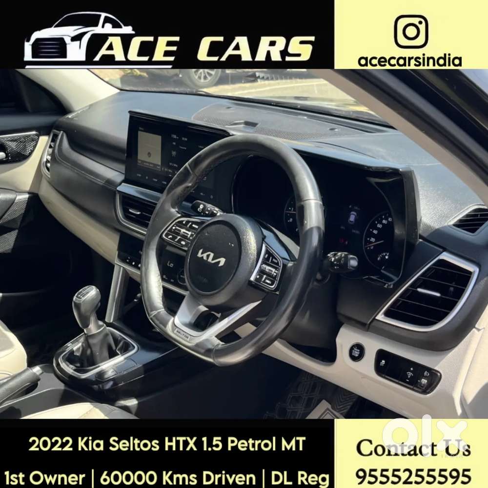 Kia Seltos Htx 1.5 Petrol Mt, 2022, Petrol