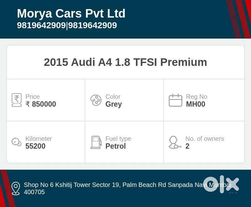 Audi A4, 2015, Petrol