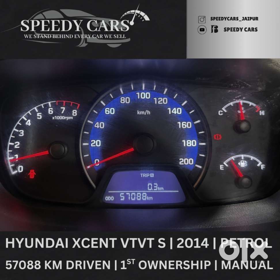 Hyundai Xcent 1.2 Vtvt S, 2014, Petrol