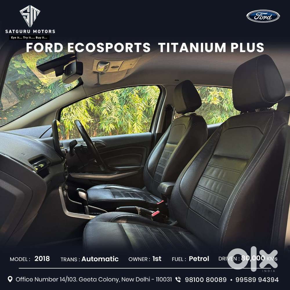 Ford Ecosport 1.5 Ti-vct Titanium (o) At, 2018, Petrol