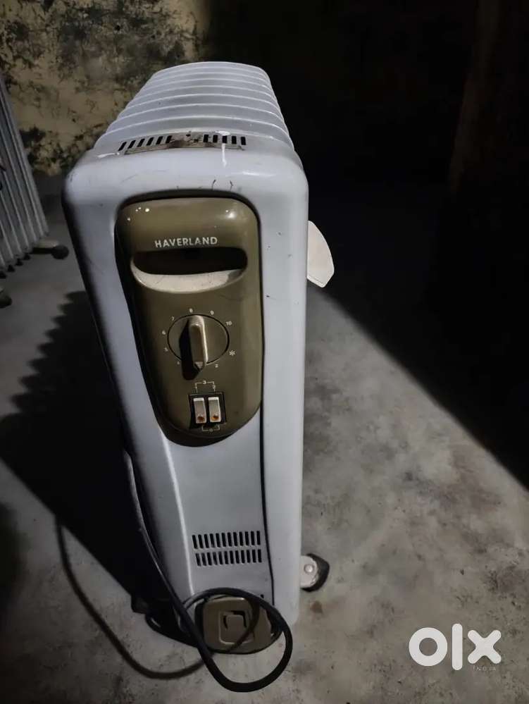 Haverland 9 Fin Oil Heater - Working, 3 Heat Modes