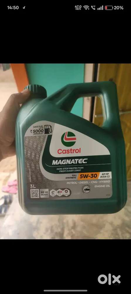 1600 Rs Me -- Castrol Magnatec 5w-30  Engine Oil 3l  Sealed Pack