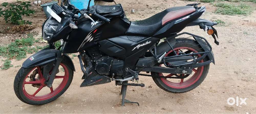 4v Bs6 Apache Rtr 160 Matte Black TVS Apache RTR 160 4v Special