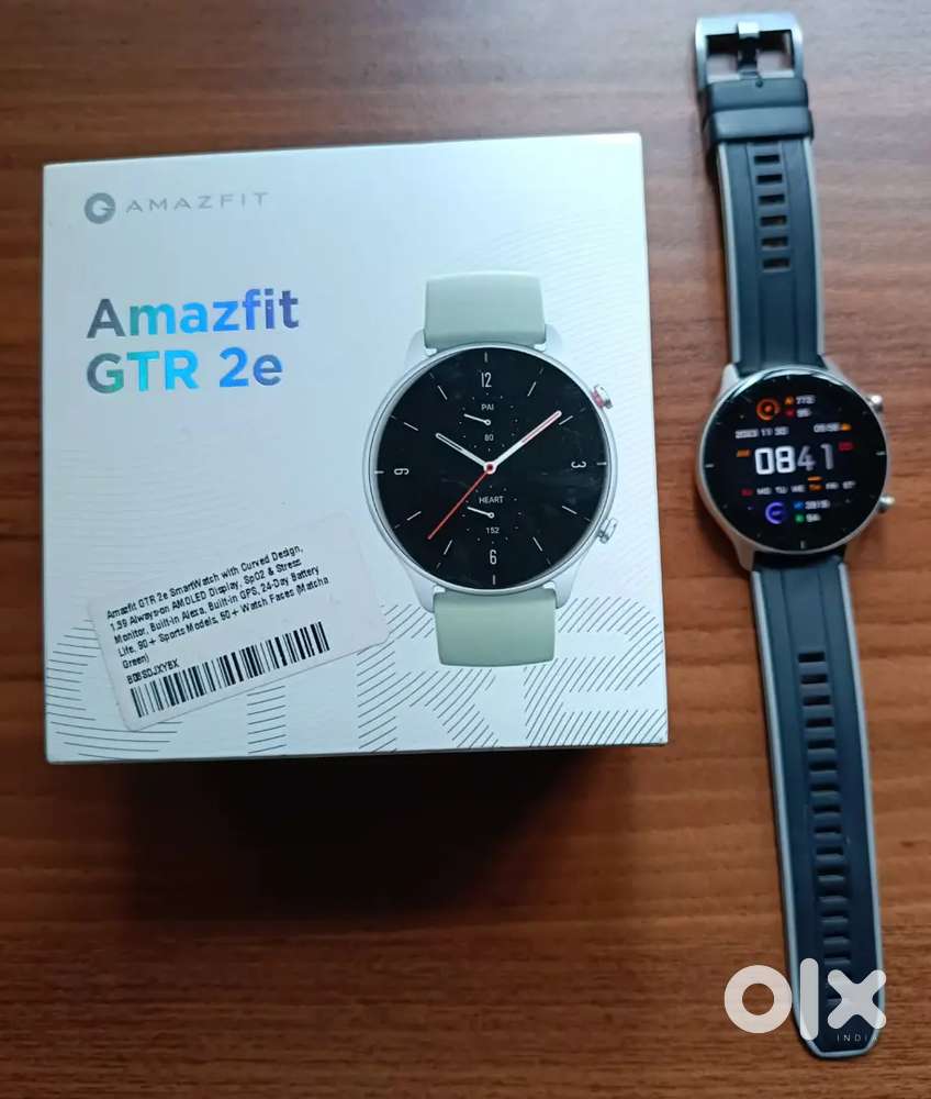 Amazfit GTR 2e Smart Watch with extra strap and screen guard Men