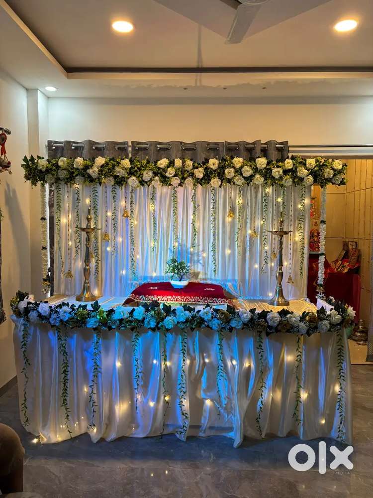 Ganpati Decoration setup for rent