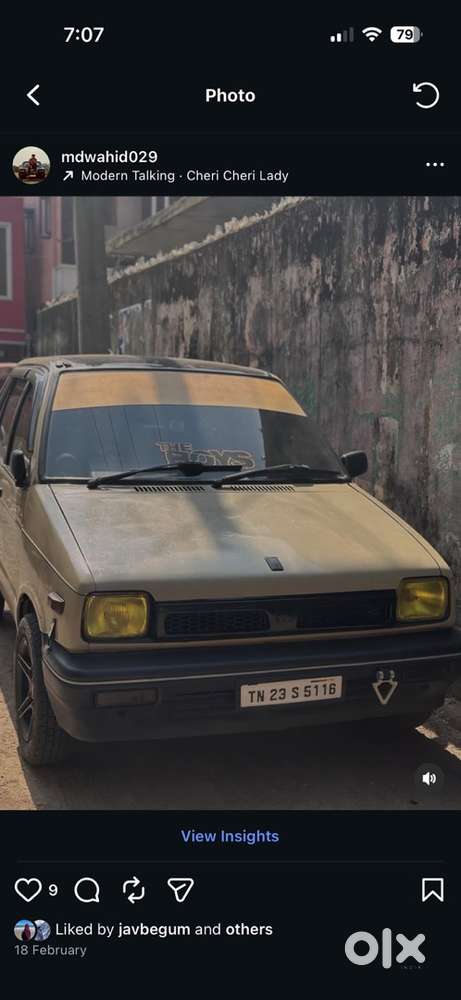 Maruti Suzuki 800 1988