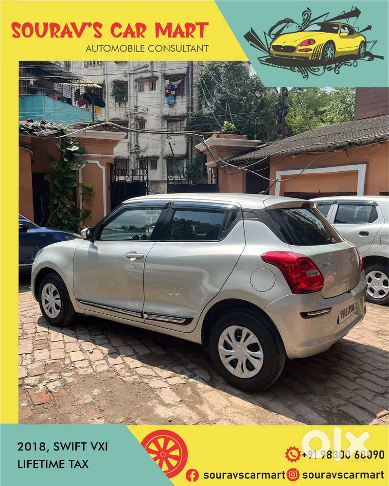 Maruti Suzuki Swift Vxi + Manual, 2018, Petrol