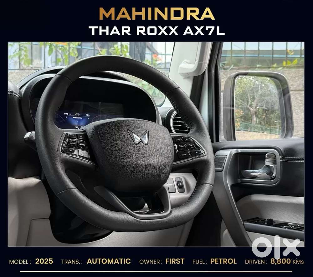 Mahindra Thar Roxx, 2025, Petrol
