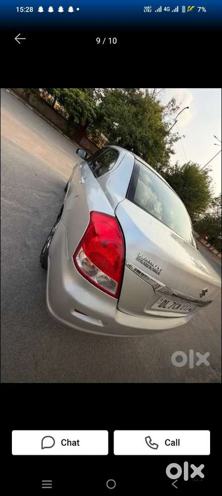 2011 Maruti Suzuki Dzire Petrol Manual 98000 Km