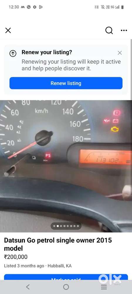 Datsun Go Petrol 2015