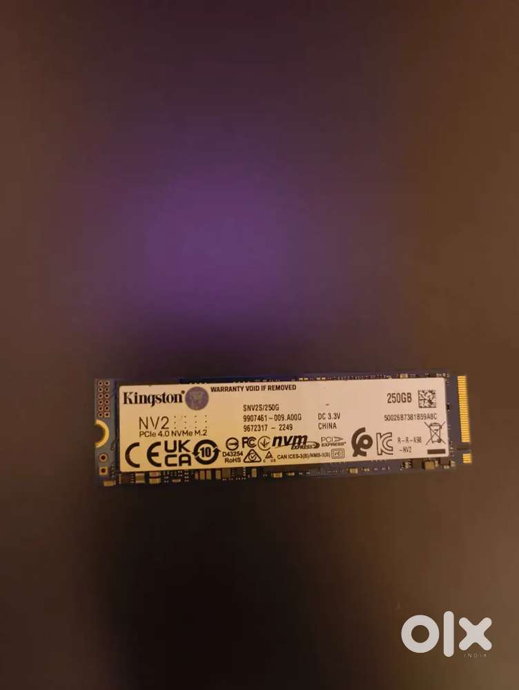 Kingston 250gb nvme gen 4 brand new