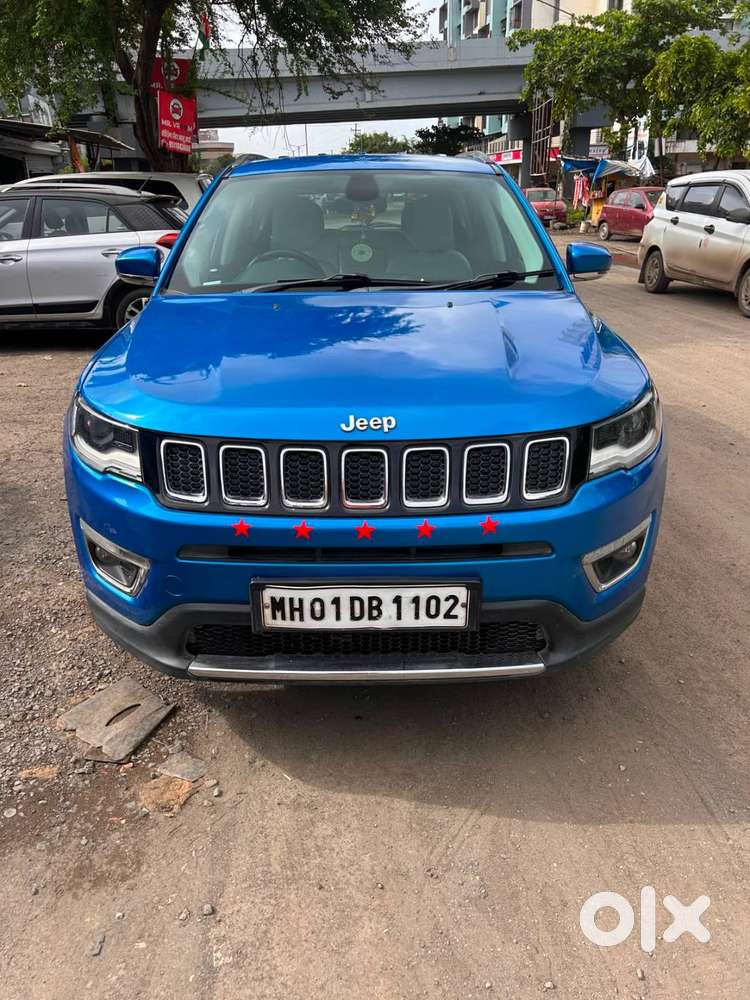 Jeep Compass Limited (o) Dct Automatic Petrol Hydro Blue Pearl Colour