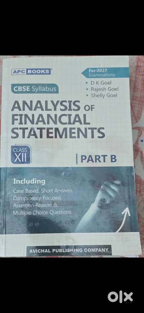 DK Goel Class 12 Accountancy Part B &ndash; Brand New & Unused (2026&ndash;27)
