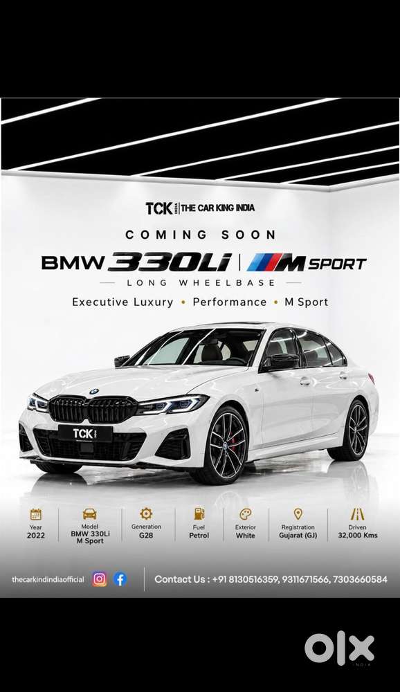 Bmw 3 Series Gran Limousine 330li M Sport, 2022, Petrol