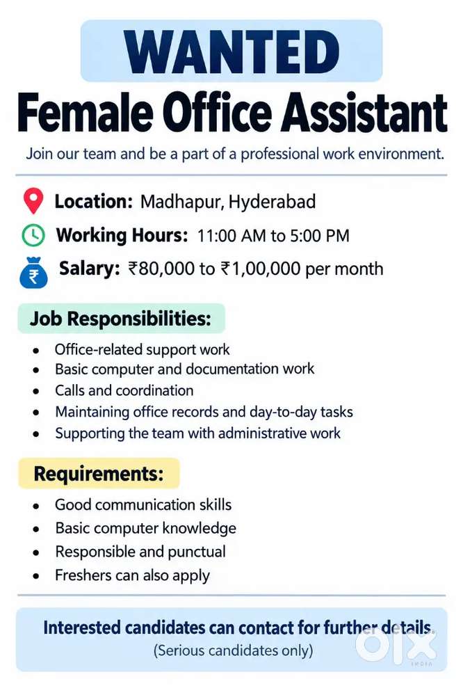 Office assistant