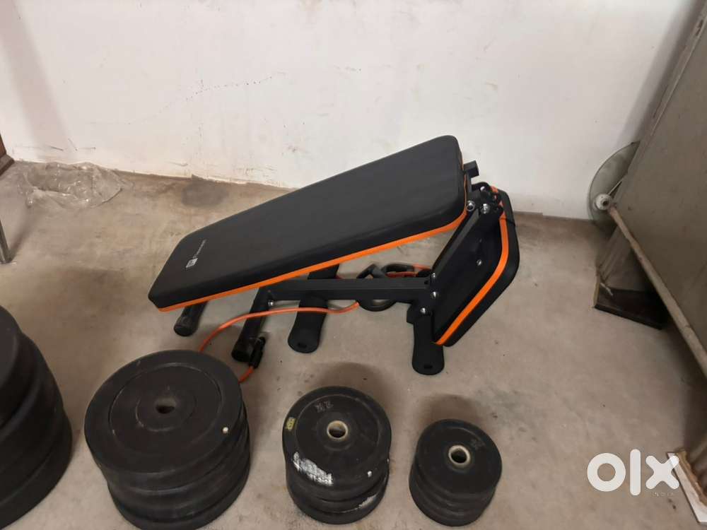 Complete home gym set-up litrellay everything u need