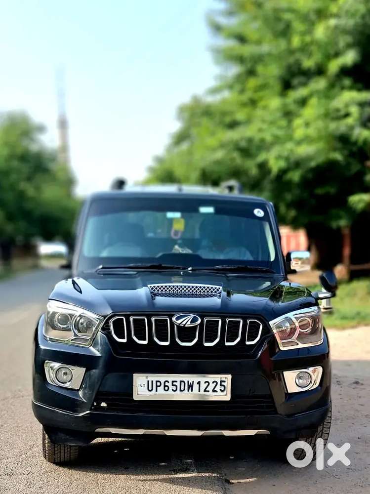 Mahindra Scorpio S7 Black Color 1st Owner  2020 On Record Driven