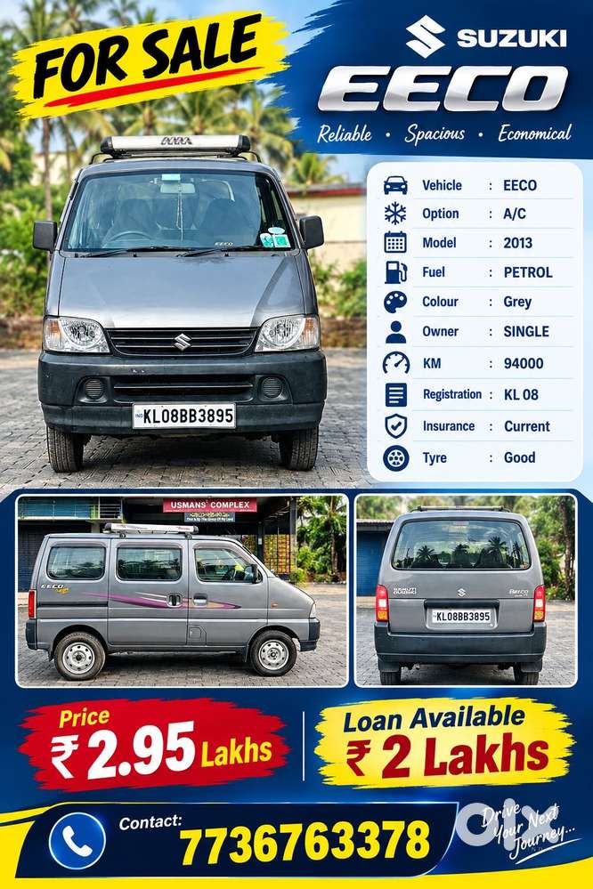 Maruti Suzuki Eeco 5 Seater Ac, 2013, Petrol