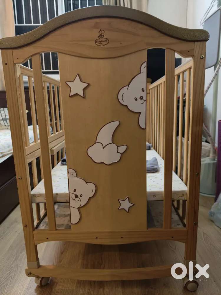 Babyteddy Wooden Baby Crib For Sale