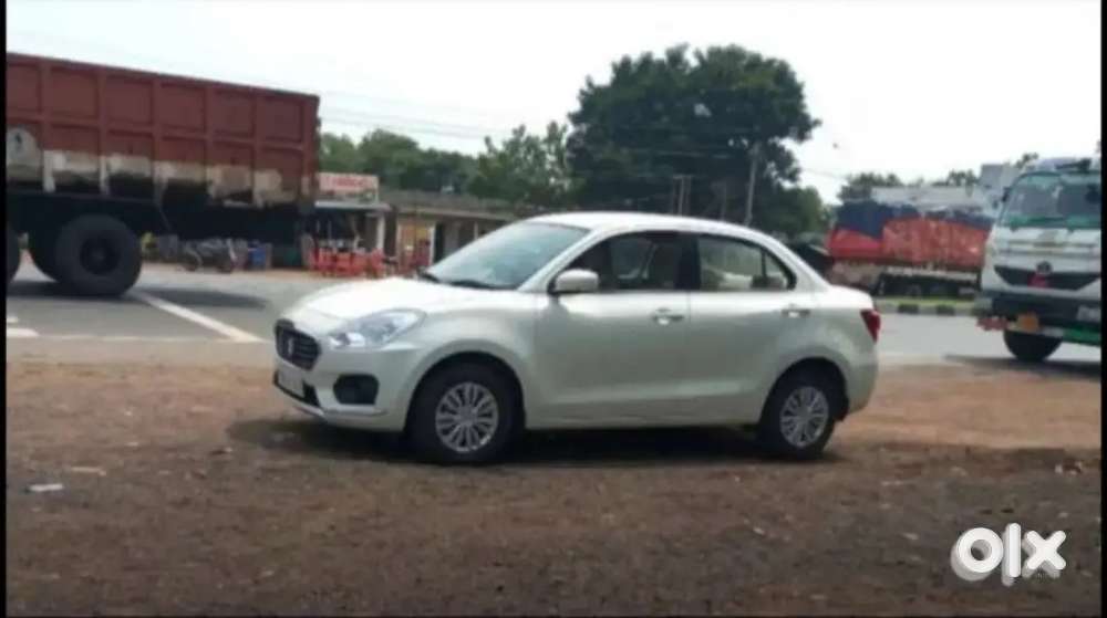 Dzire Pearl White Bs6 Less Kms Original Condition