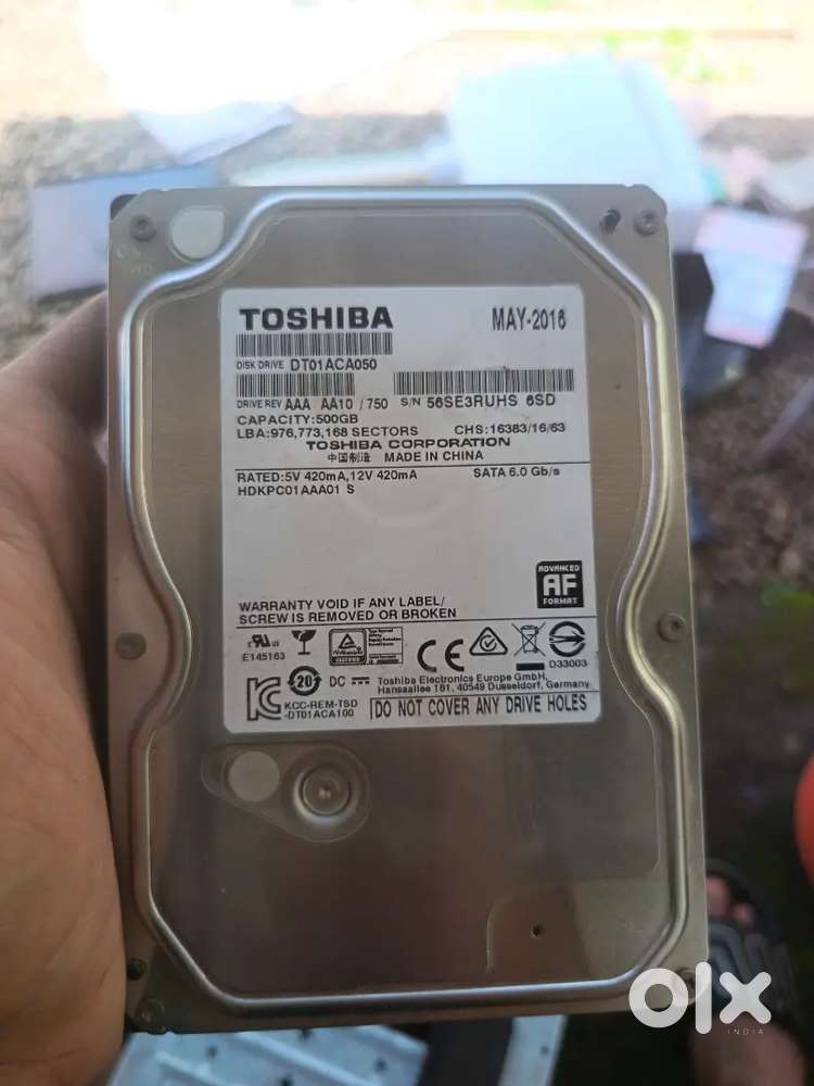 Hard disk toshiba
