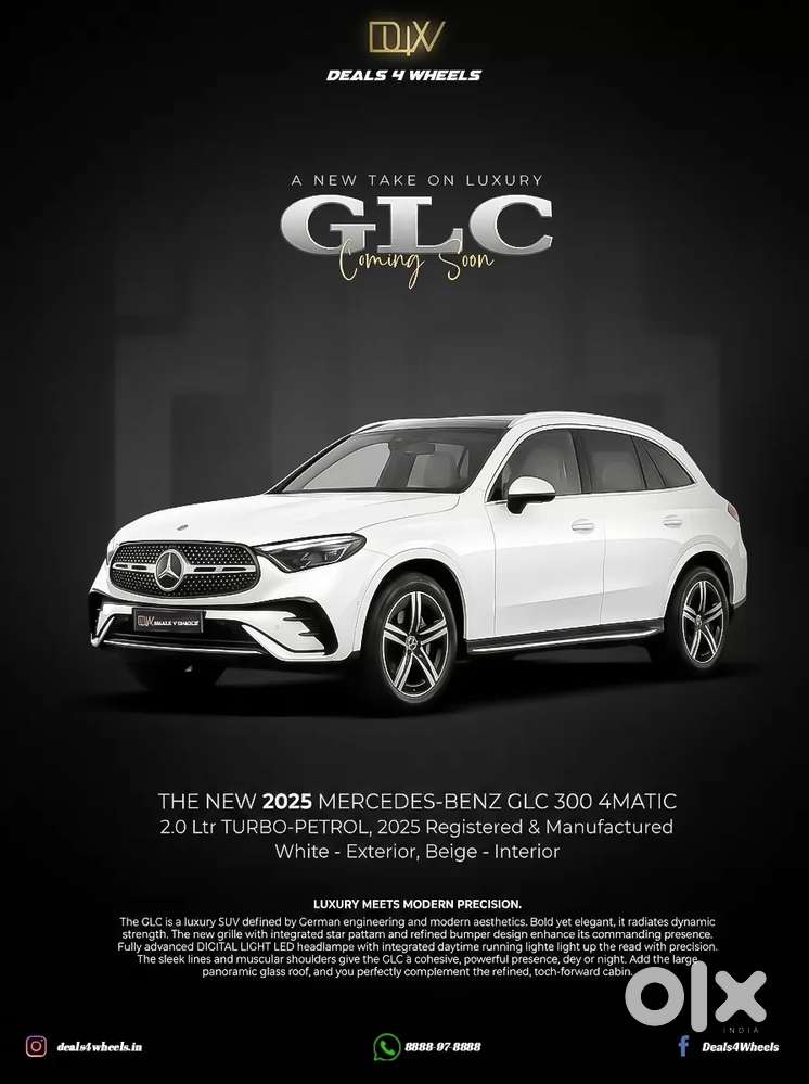 Mercedes-benz Glc, 2025, Petrol