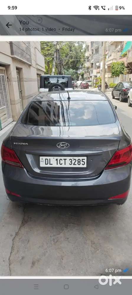Hyundai Verna Sx 2015 Petrol Only