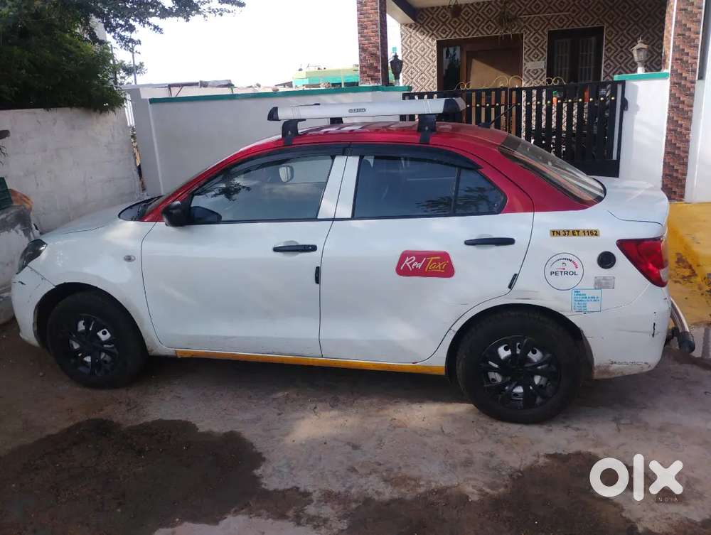 Maruti Suzuki Dzire 2025 Red Taxi Attached